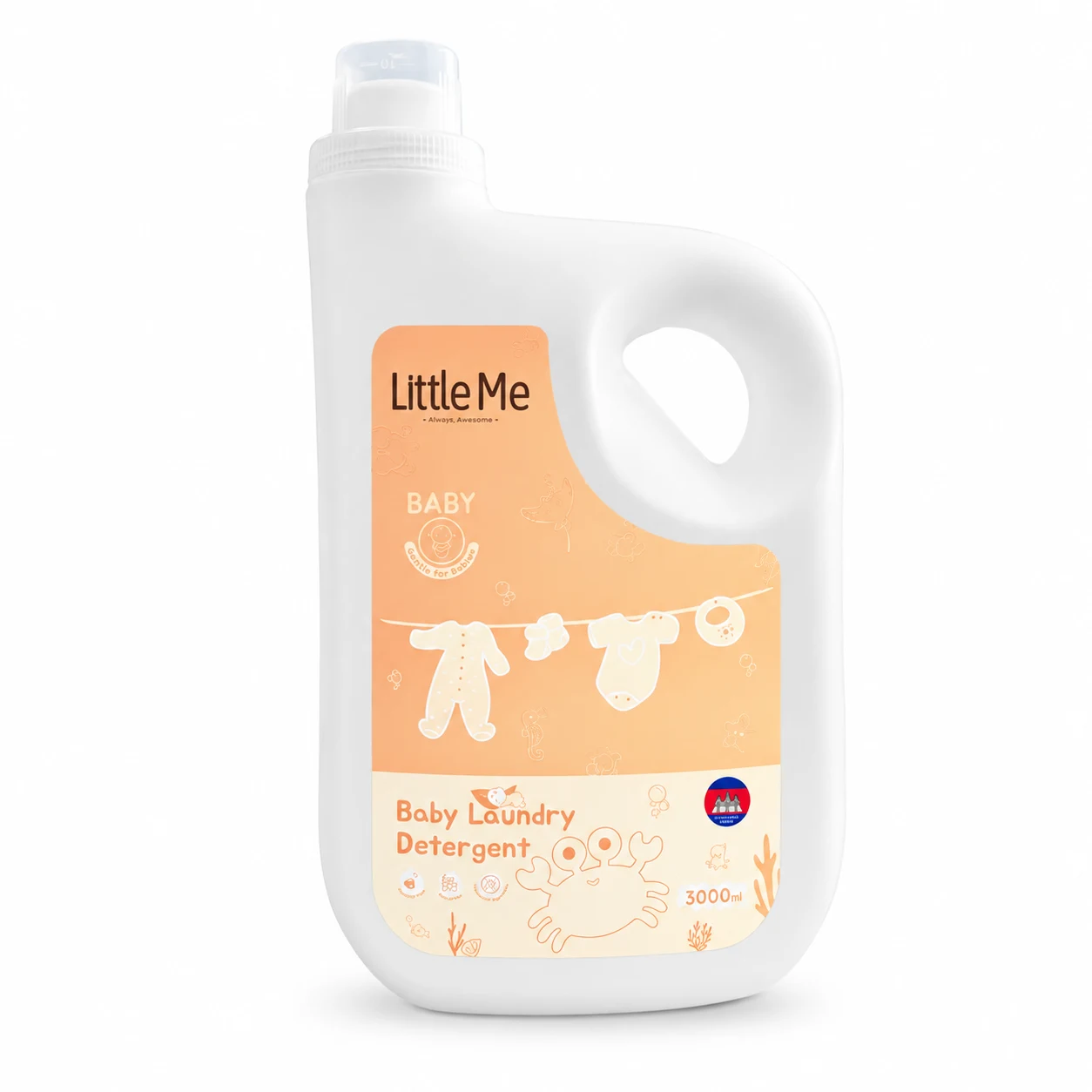 little me សាប៊ូបោកគកក្មេង3L