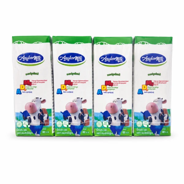 ទឹកគោ Angkormilk180ml